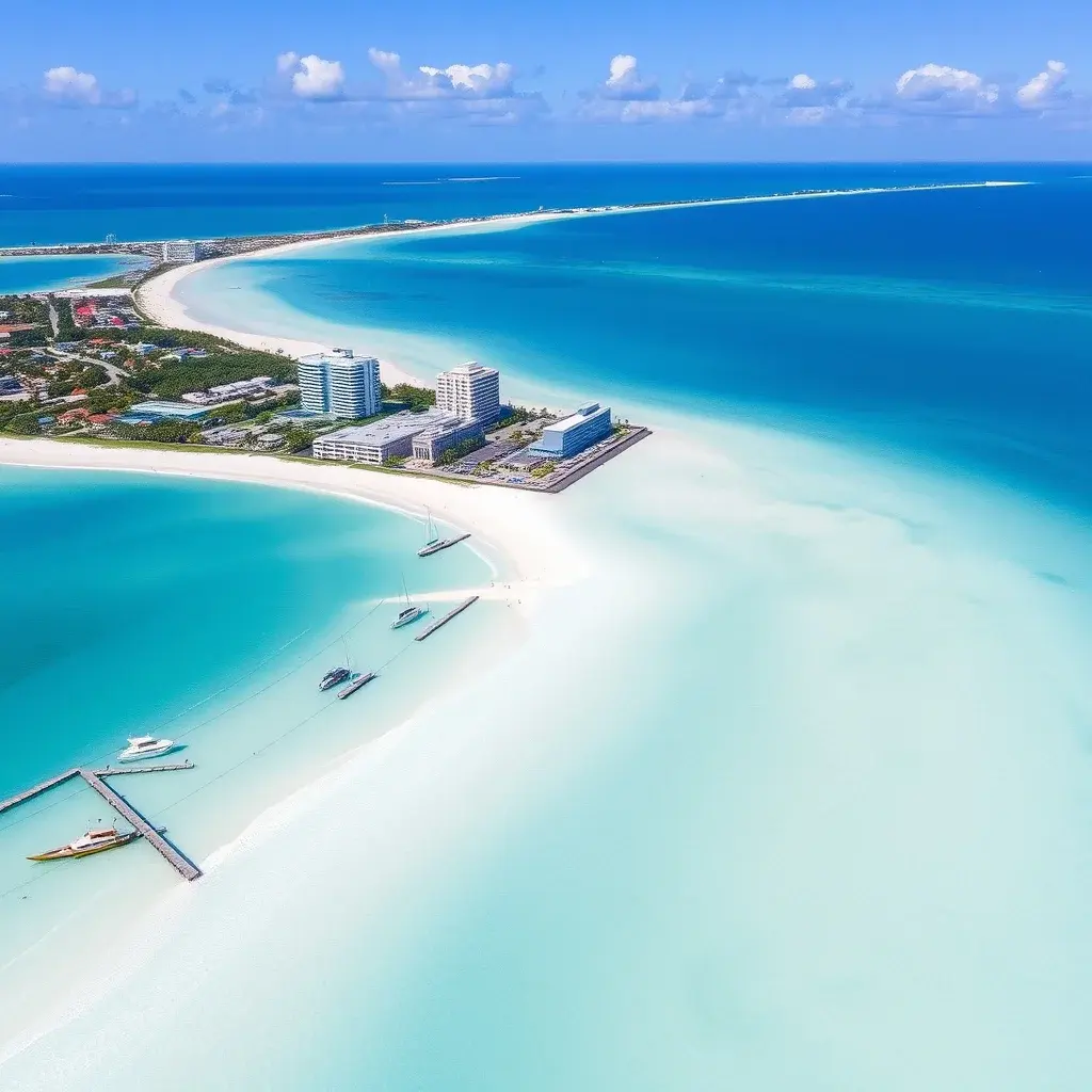 Clearwater, Florida — Gulf Coast beach community with white sand and coastal homes